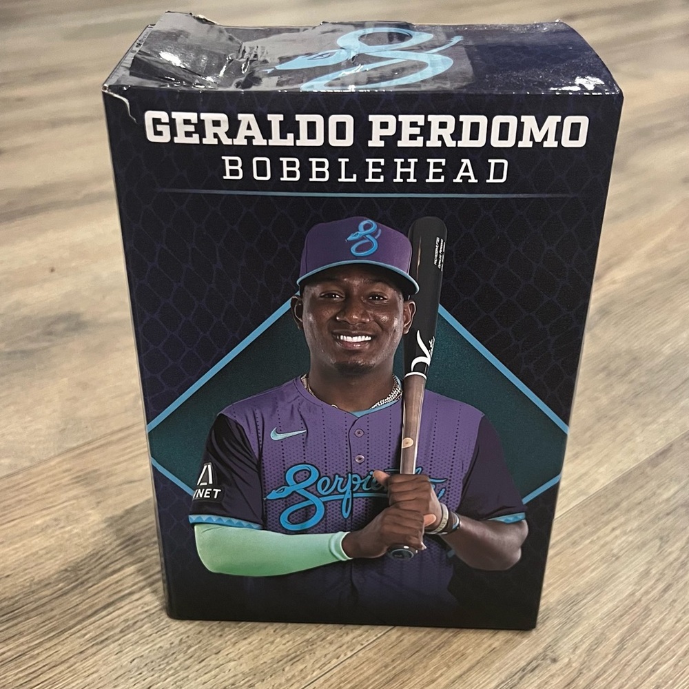 Geraldo Perdomo Diamonbacks Bobblehead NWOT